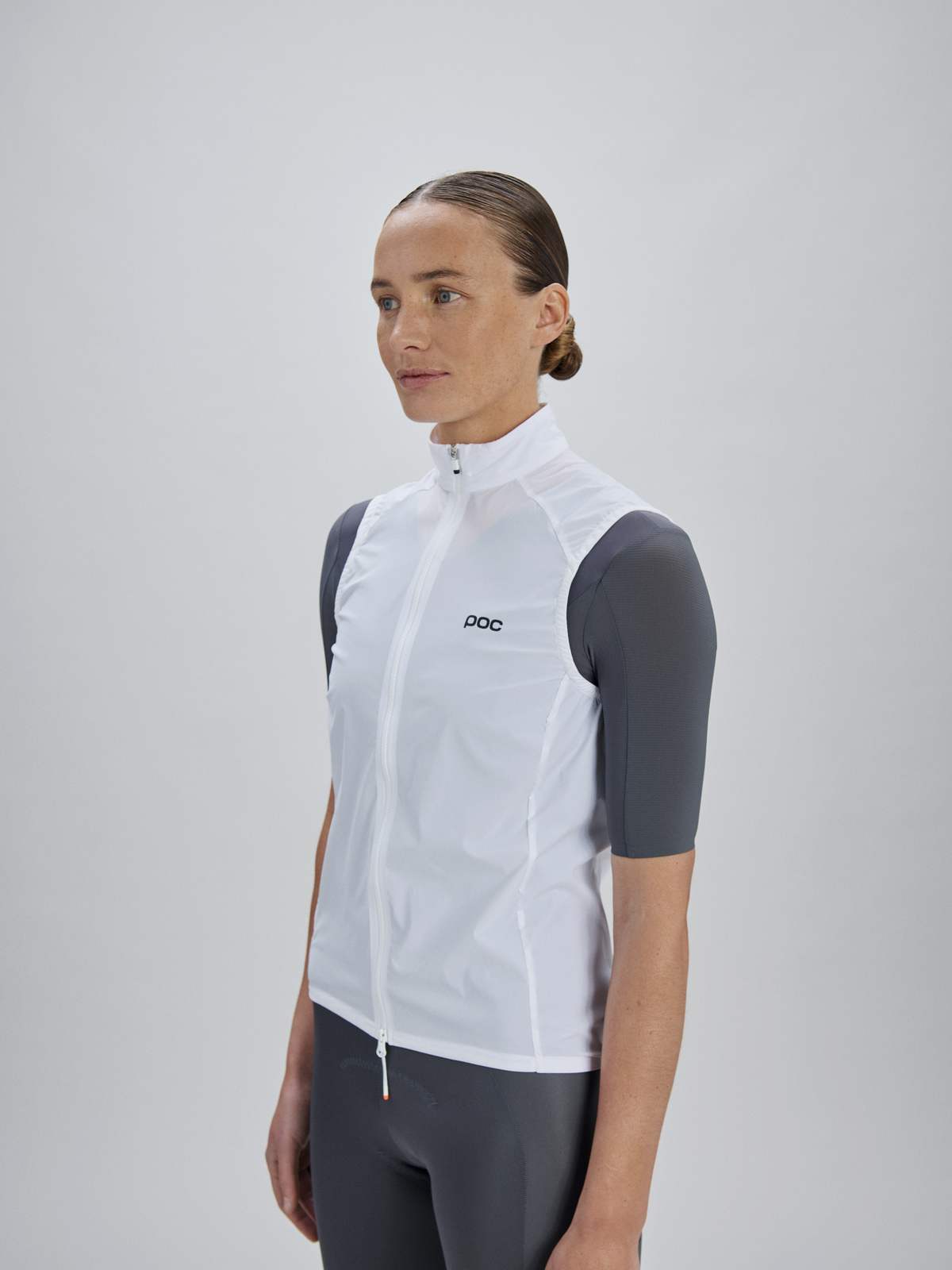 Kamizelka rowerowa damska POC W's Enthral Gilet biała