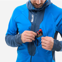 Kurtka narciarska męska MILLET M PIERRAMENT HOODIE niebieska
