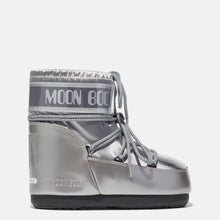 Buty śniegowe damskie MOON BOOT Icon Low Glance srebrne
