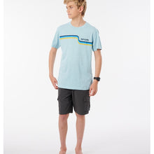 T-Shirt chłopięcy RIP CURL SURF REVIVAL TEE-BOYS błękitny
