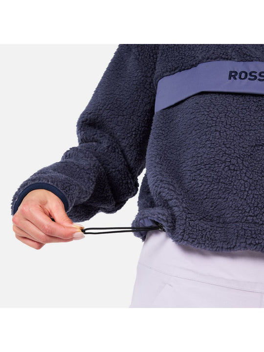 Bluza damska ROSSIGNOL W ALLTRACK HZ FLEECE niebieska
