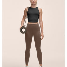 Legginsy damskie CASALL Edge High Waist Tights kolor zielony
