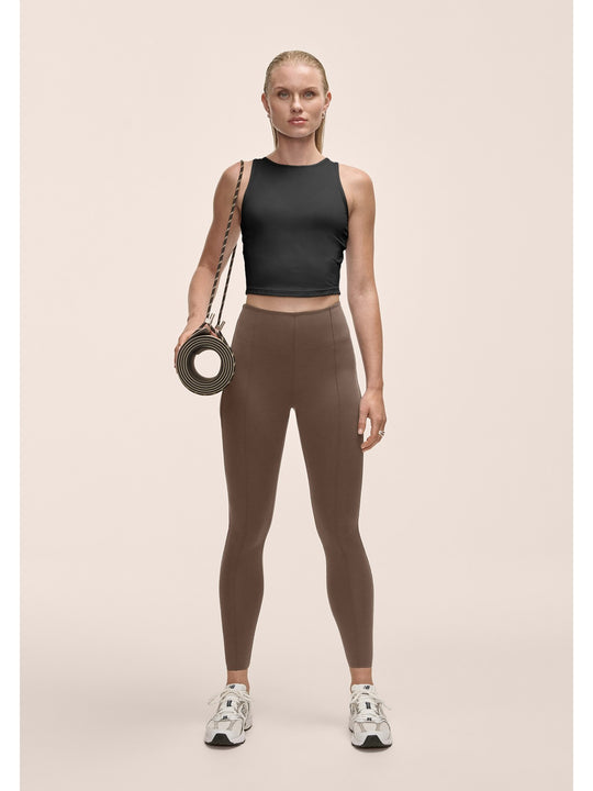 Legginsy damskie CASALL Edge High Waist Tights kolor zielony
