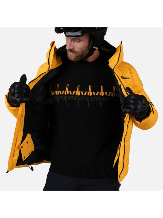 Kurtka męska ROSSIGNOL Daille Down Jkt żółta
