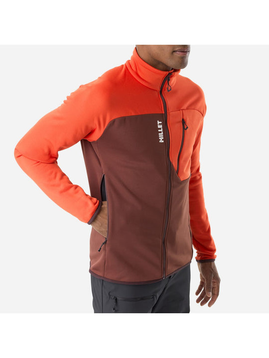 Bluza męska MILLET M Seneca Fleece Jkt M multikolor
