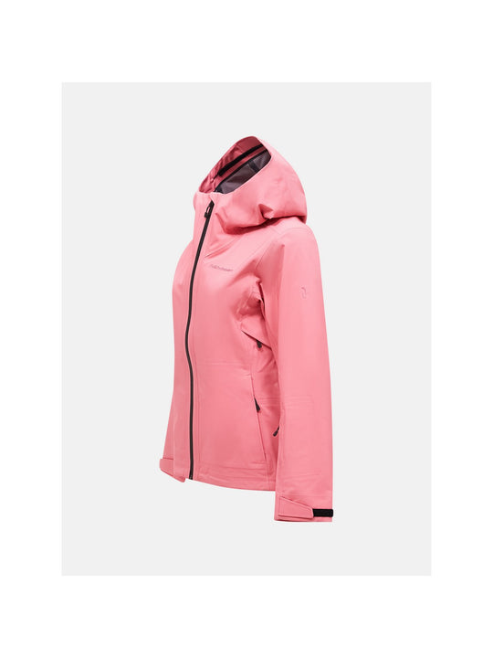 Kurtka narciarska damska PEAK PERFORMANCE Anima HIPE 3L Shell Jacket różowa
