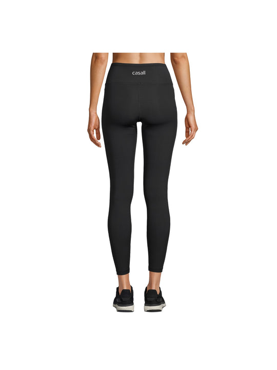 Legginsy damskie z wysoką talią CASALL Overlap High Waist Tights czarny
