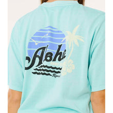 Koszulka damska RIP CURL Aloha Heritage Tee niebieska

