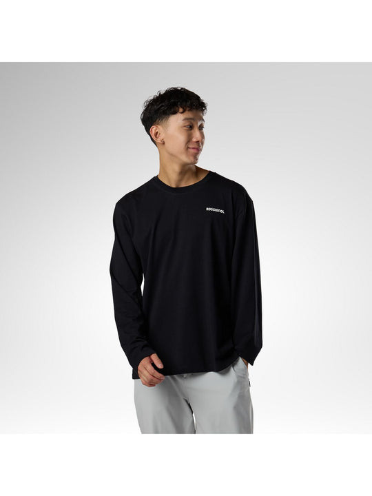 Koszulka męska ROSSIGNOL M Long Sleeve Tee czarna
