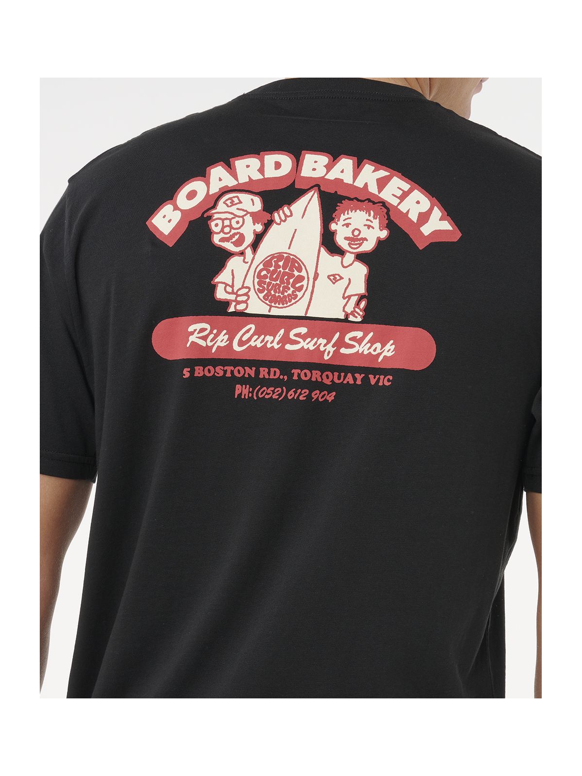 Koszulka RIP CURL BOARD BAKERY TEE czarna