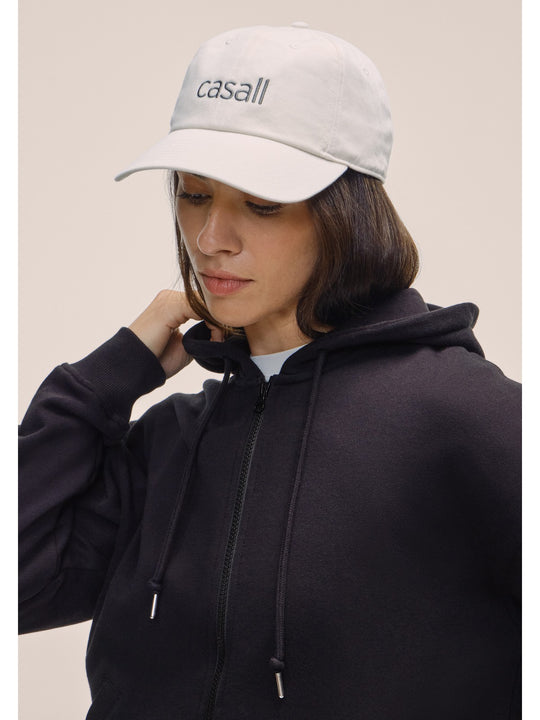 Bluza damska CASALL Casual Zip Hoodie kolor czarny

