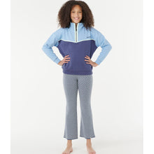 Bluza RIP CURL SUNSET SKIES 1/4 ZIP-GIRL niebieska
