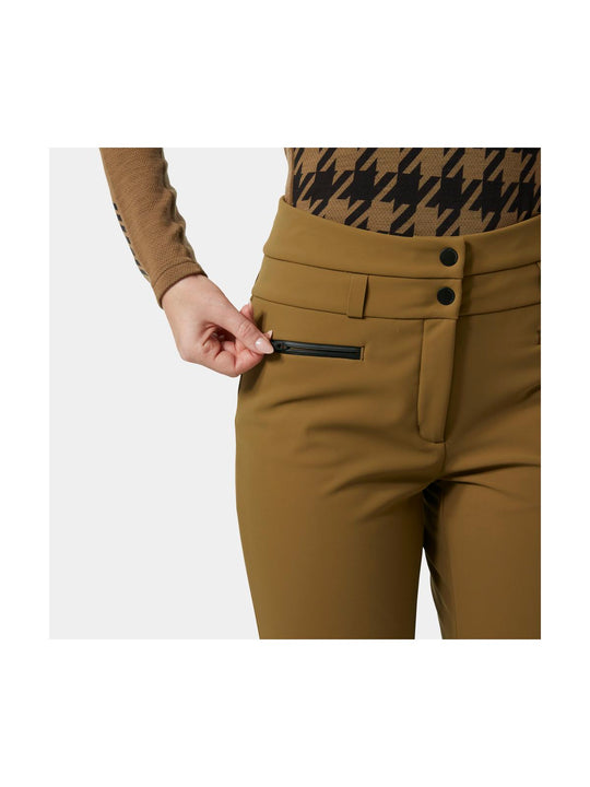 Spodnie narciarskie damskie HELLY HANSEN W AVANTI STRETCH 2.0 PANT brązowe

