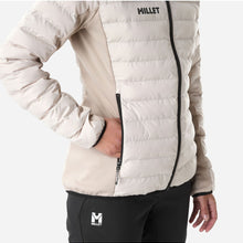 Kurtka damska MILLET W Fitz Roy Warm Hoodie W beżowa
