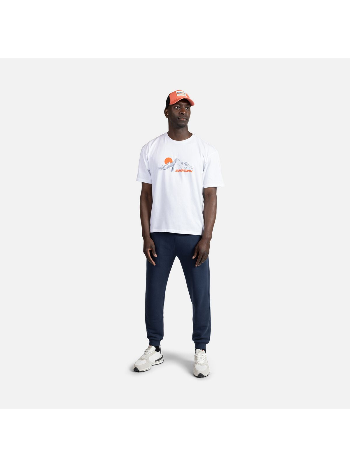 Koszulka męska ROSSIGNOL Waterfall Tee biały - Adventure Sports