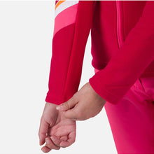 Bluza damska ROSSIGNOL W Strawpile Fleece Fz czerwony
