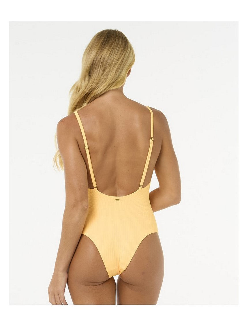 Kostium jednoczęściowy RIP CURL Premium Surf Cheeky 1Pc źółty