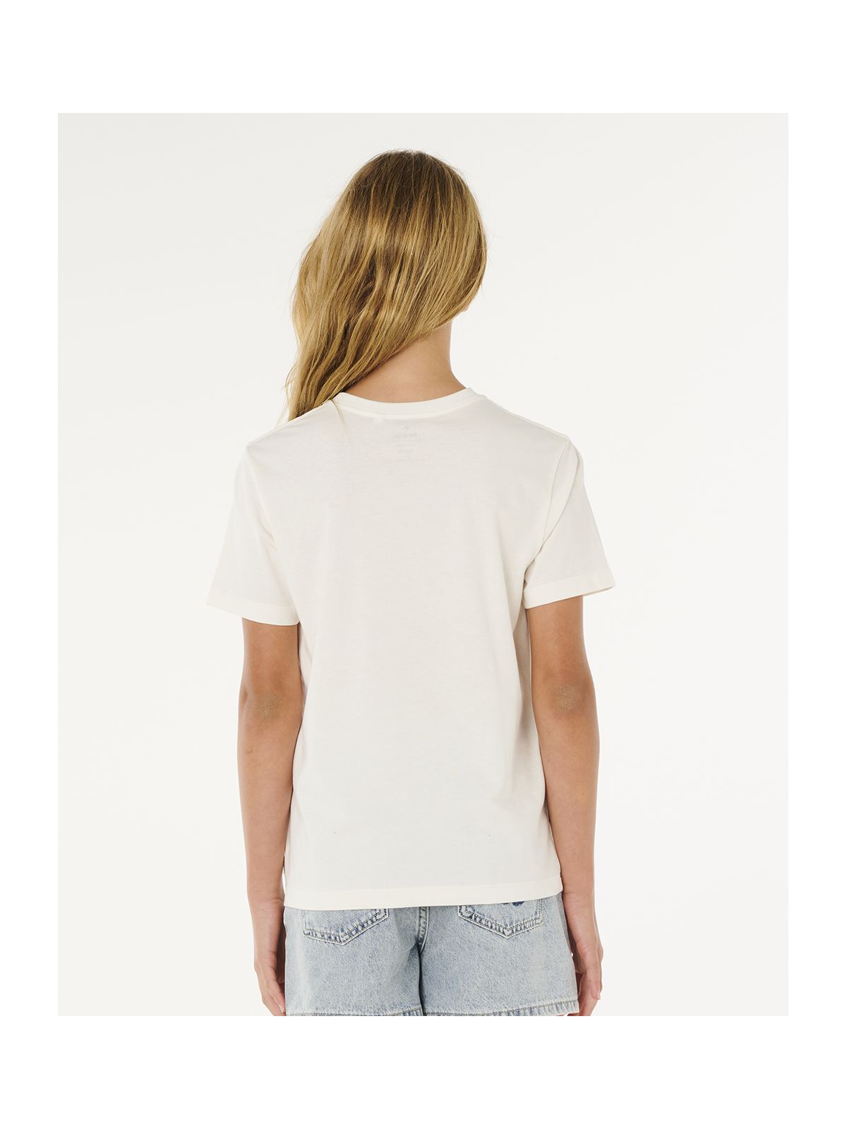 Koszulka dziewczęca RIP CURL Sunshine Squad Band Tee - Girl biała