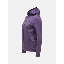 Bluza damska PEAK PERFORMANCE Light Zip Hood fioletowa
