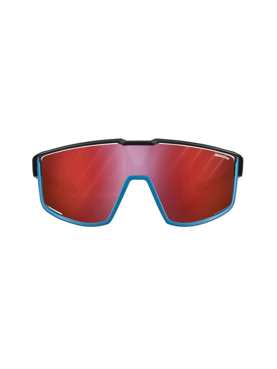 Okulary fotochromowe Julbo Fury -  czarny/niebieski | Reactiv High Contrast cat 0-3
