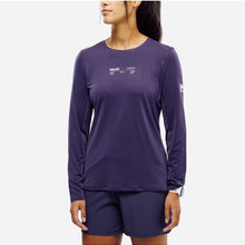 Koszulka damska MILLET Intense Ts Ls W fioletowa
