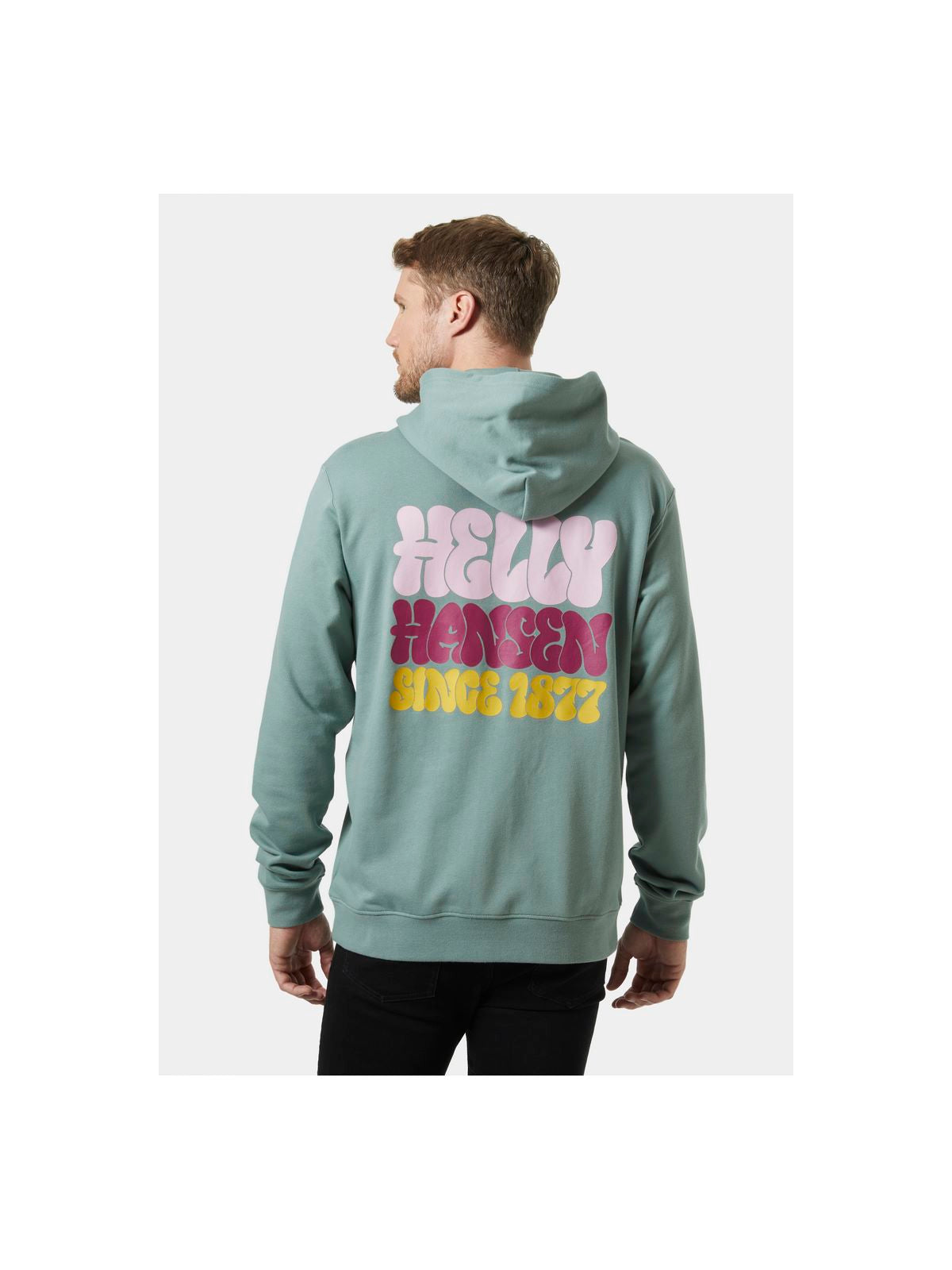 Bluza HELLY HANSEN Core Graphic Sweat Hoodie zielony