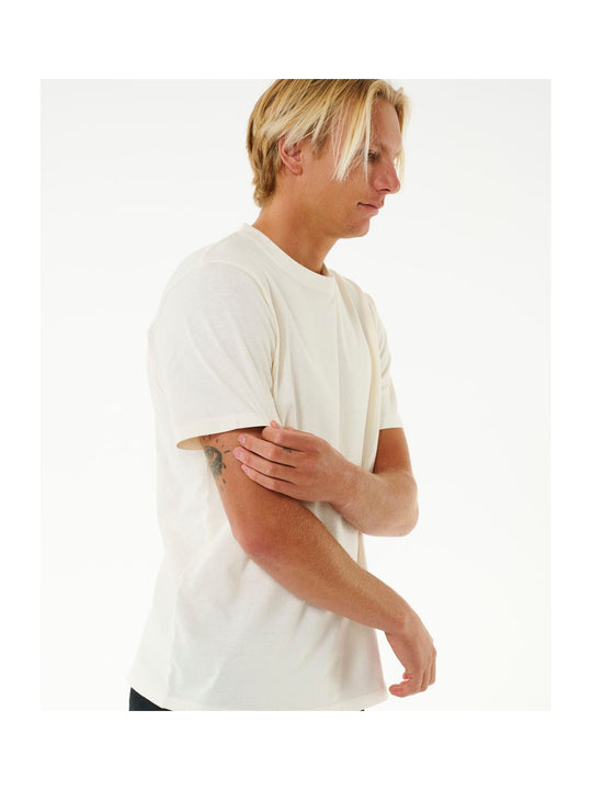 Koszulka RIP CURL Plain Wash Tee biały
