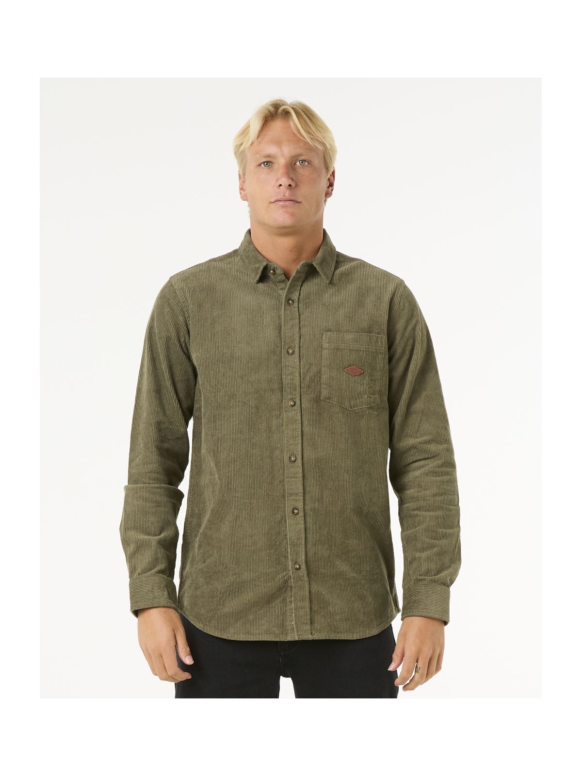 Koszula RIP CURL Classic Surf Cord L/S Shirt oliwkowy