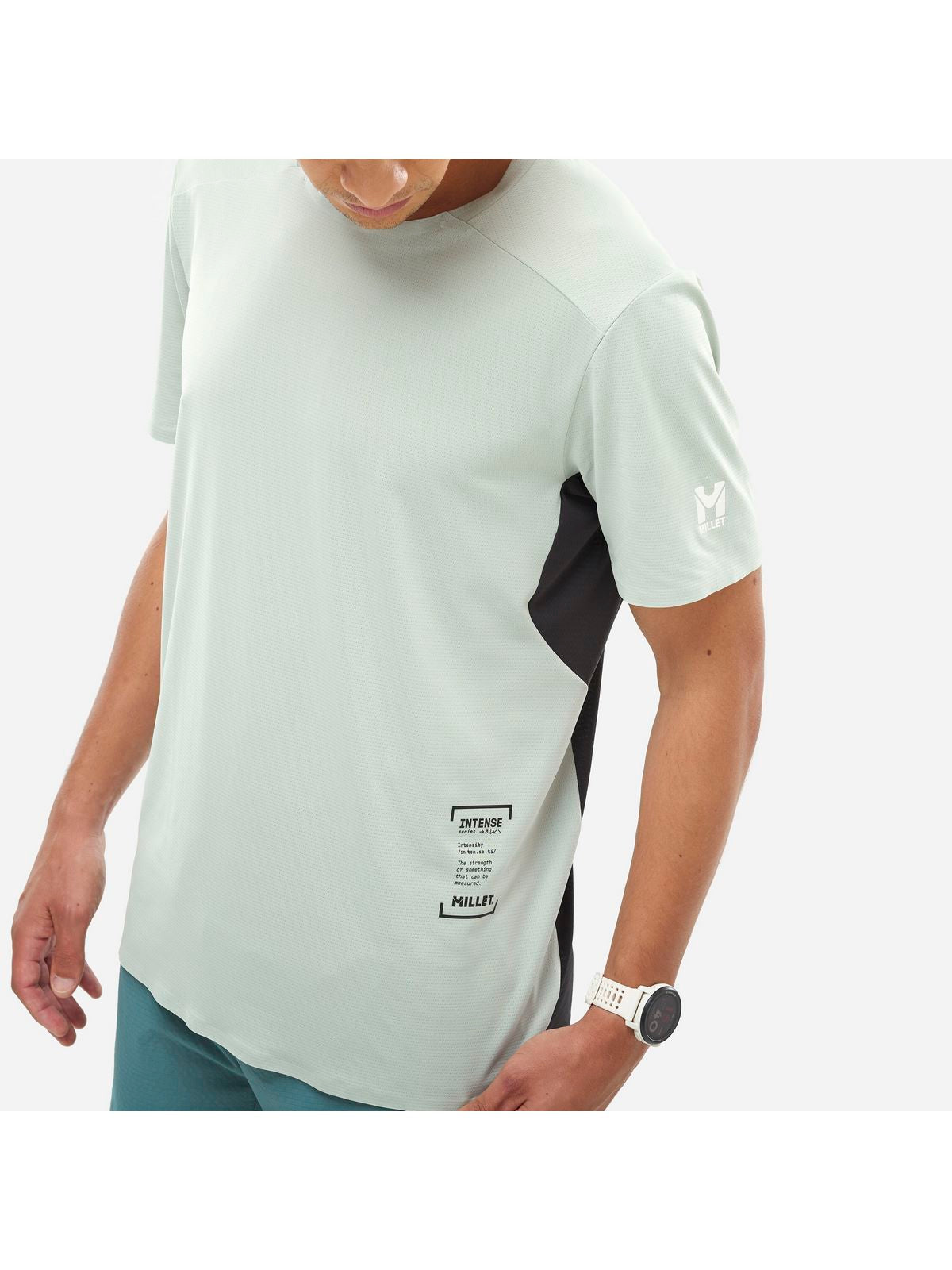 Koszulka MILLET M INTENSE PRO LIGHT TS SS czarna