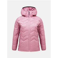 Kurtka zimowa damska Peak Performance W Elevate Liner Hood brązowy - narciarska - Adventure Sports
