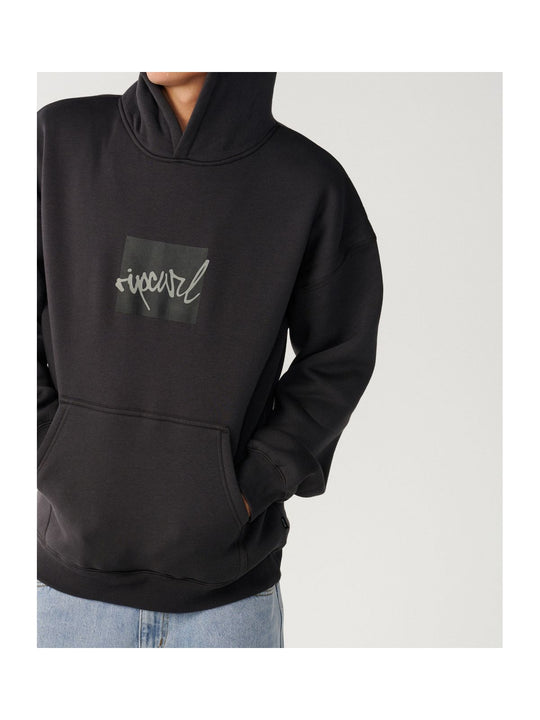 Bluza męska RIP CURL Rip Script Icon Hood czarna
