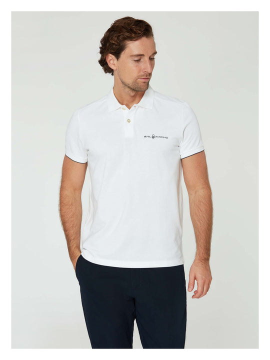 Koszulka męska SAIL RACING M Bowman Logo Polo biała
