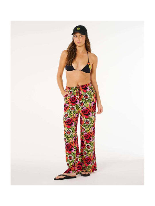 Spodnie damskie RIP CURL Blooming Wide Leg Pant multikolor
