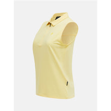 Koszulka PEAK PERFORMANCE W Comfort Zip SL Polo żółty - Adventure Sports
