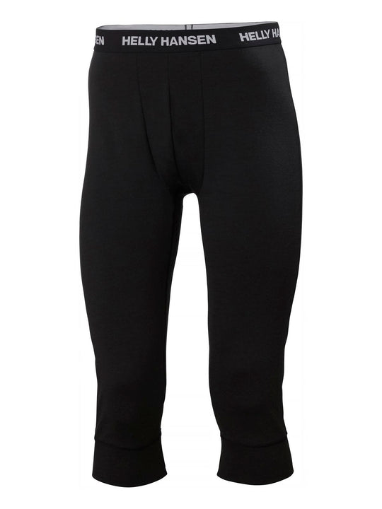 Legginsy męskie HELLY HANSEN Lifa Merino Midweight 3/4 Pant  kolor czarny

