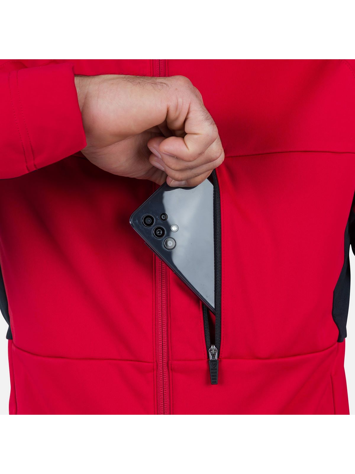 Kurtka do narciarstwa klasycznego ROSSIGNOL Genetys Jkt czerwony