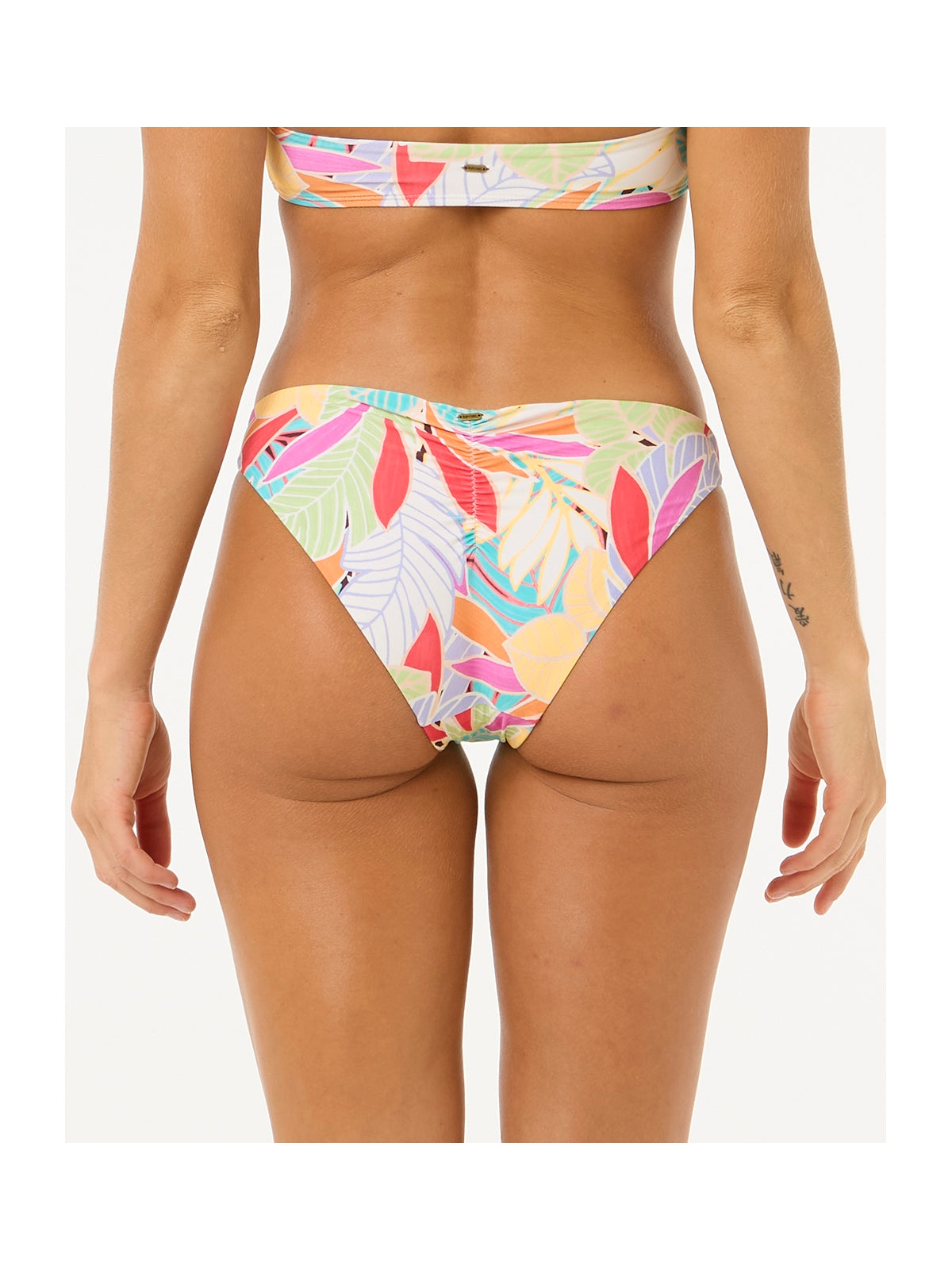 Majtki kąpielowe RIP CURL Cala Vadella Full Pant białe