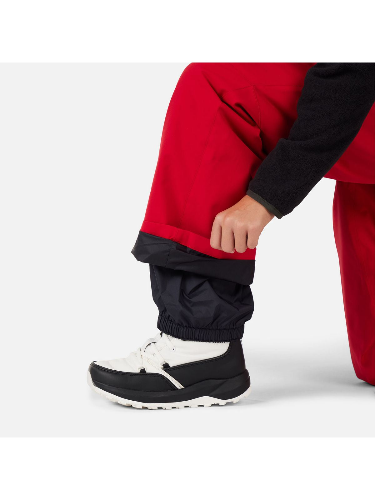 Spodnie narciarskie dziecięce ROSSIGNOL Girl Insulated Ski Pant czerwone