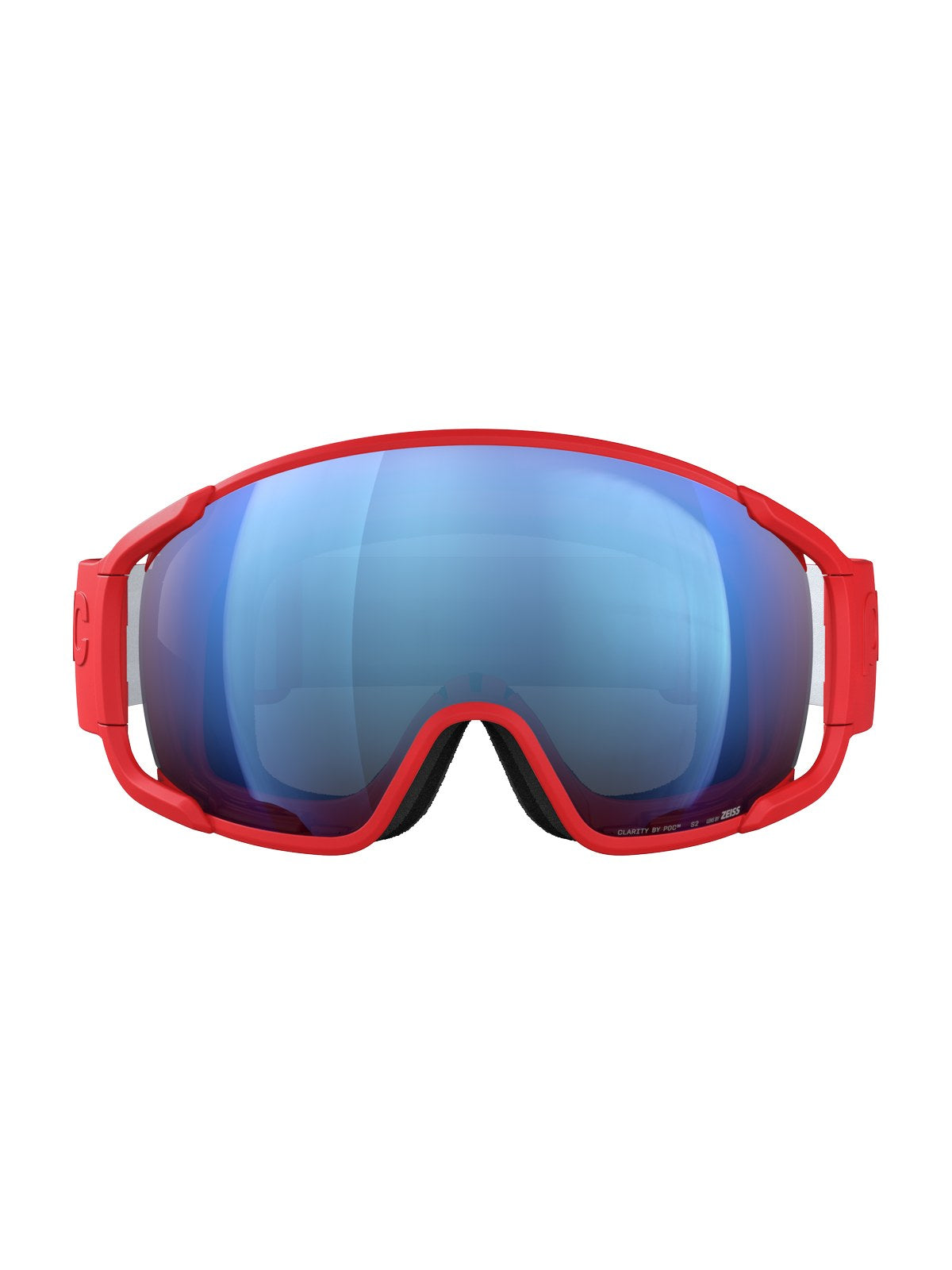Gogle narciarskie POC Zonula Wide Fit Cat 2 czerwony