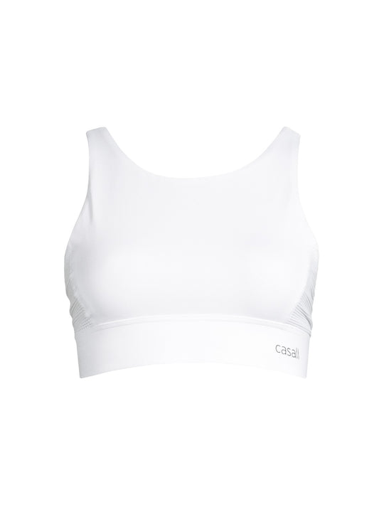 Stanik treningowy CASALL Iconic Adjustable Sports Bra kolor biały
