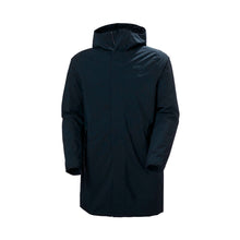 Płaszcz męski HELLY HANSEN Brussel Ins Rain Coat granatowy
