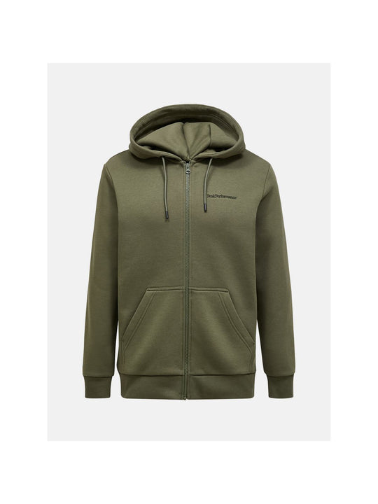 Bluza PEAK PERFORMANCE Original Small Logo Zip Hood Men zielony
