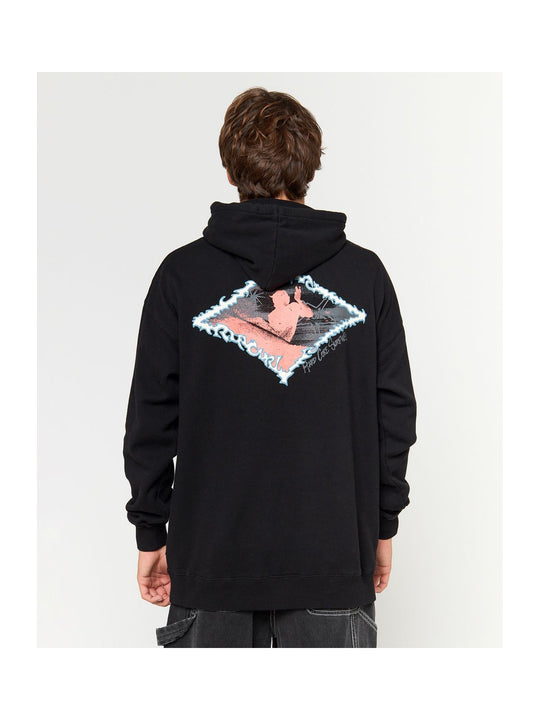 Bluza RIP CURL RAW ENERGY HOOD czarna
