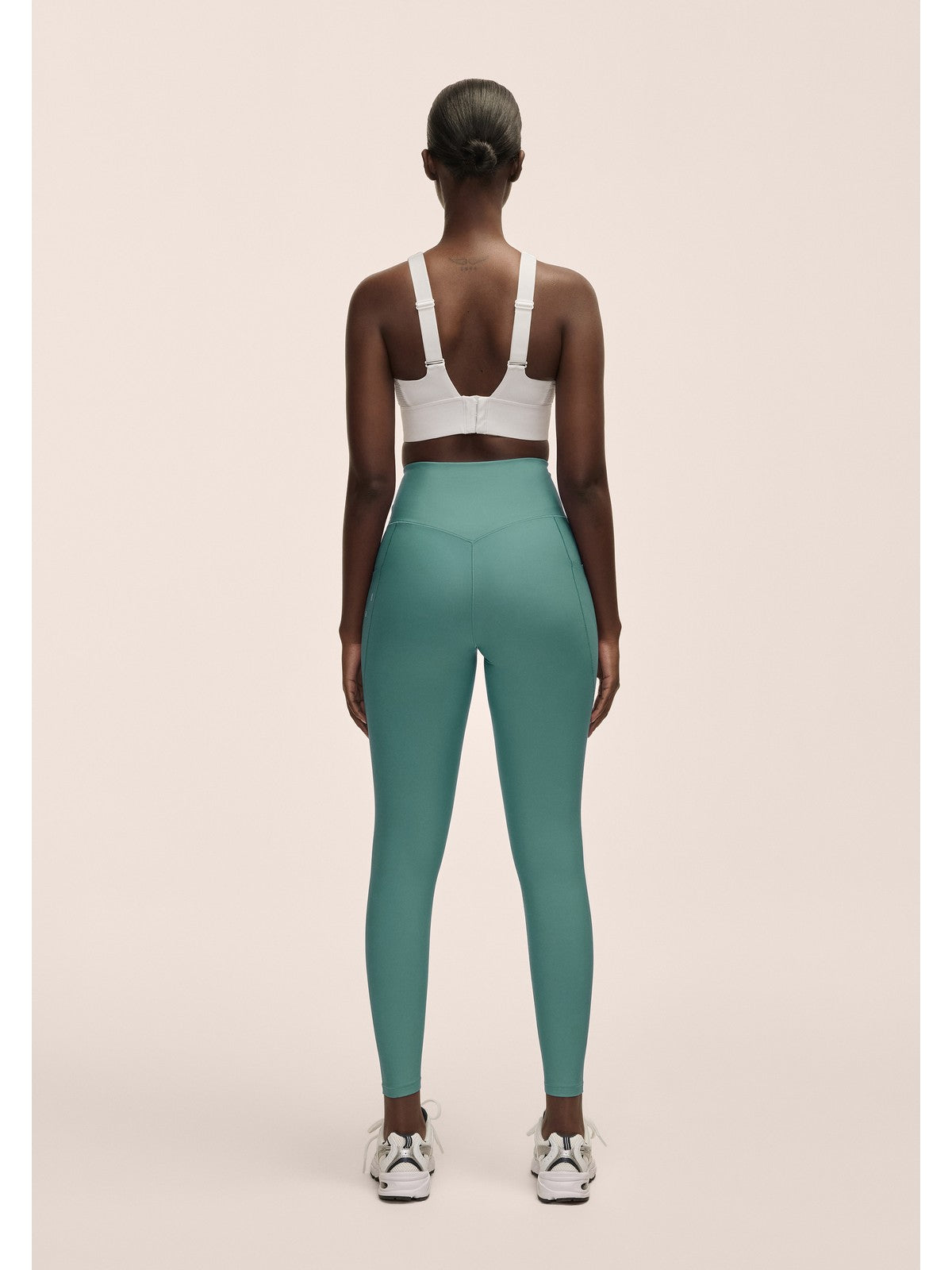 Legginsy damskie CASALL Pure Pocket High Waist Tights kolor zielony