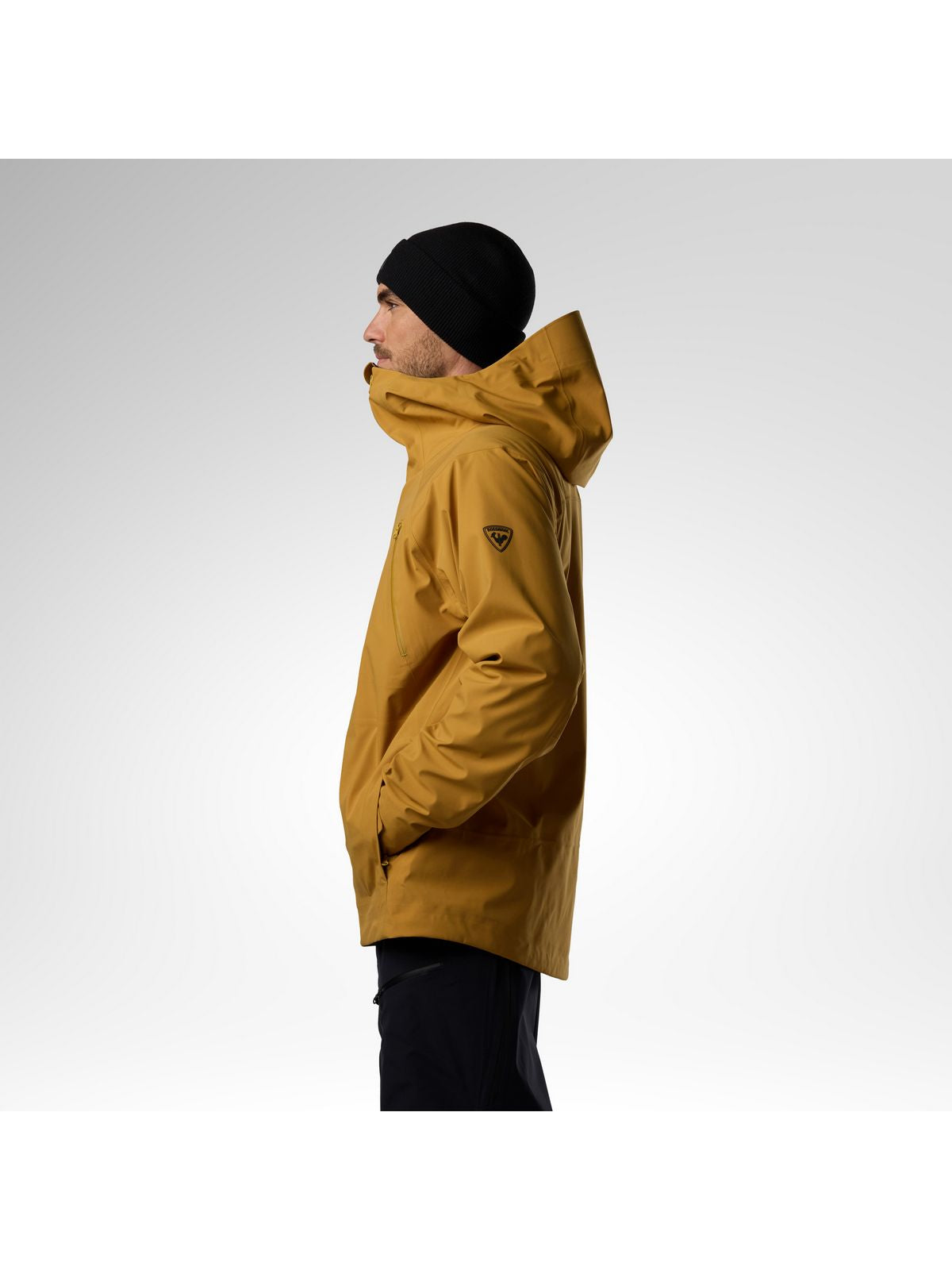 Kurtka narciarska męska ROSSIGNOL M Evader 2.0 3L Shell Jacket brązowa