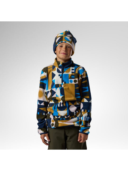 Bluza juniorska ROSSIGNOL Jr Quarter Zip Polar Fleece niebieska
