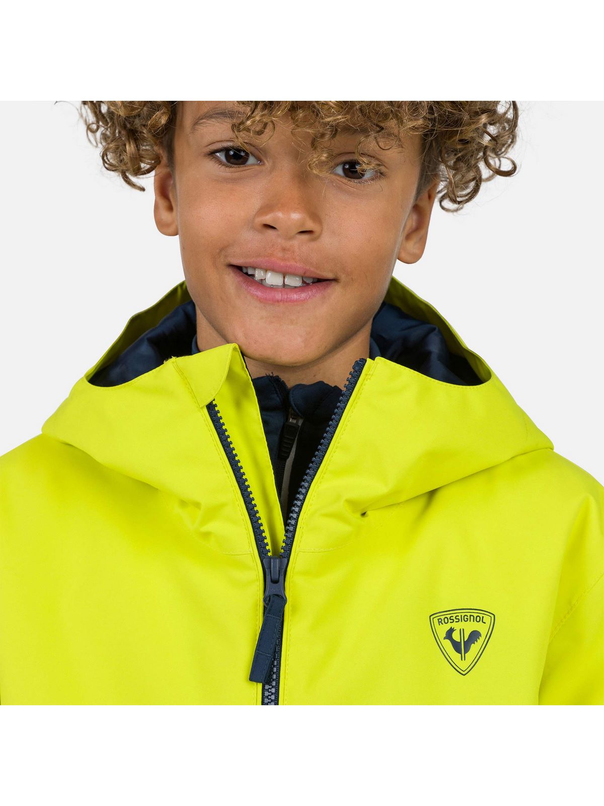 Kurtka narciarska dziecięca Rossignol Jr Strawpile Jkt zielony