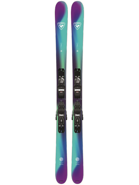 Narty freeride junior ROSSIGNOL Trixie Pro + wiązania LOOK Xpress 10 GW B83
