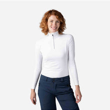Bluza damska ROSSIGNOL W Classique 1/2 Zip biały
