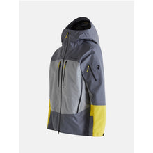 Kurtka Peak Performance M Vislight Gore-Tex Pro Jacket - szary/ciemny szary/limonkowy - Adventure Sports
